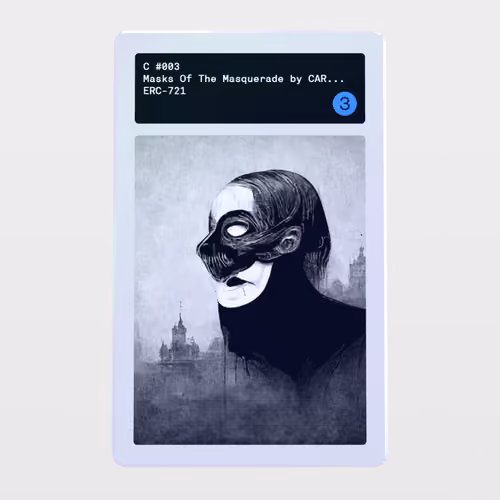 Minter Token - Masks Of The Masquerade by CARBONE #3