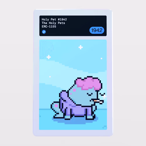 Minter Token - The Holy Pets #1942