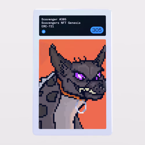 Minter Token - Scavengers NFT Genesis #305