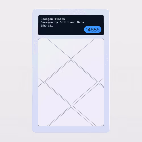 Minter Token - Decagon by Golid and Deca #14685