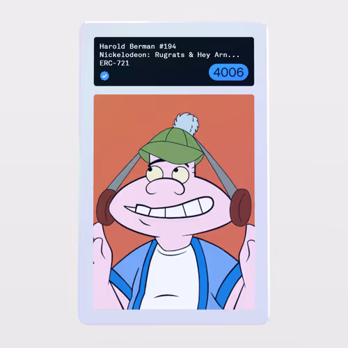 Minter Token - Nickelodeon: Rugrats & Hey Arnold! (ETH) #4006