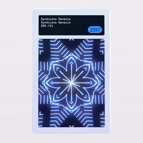 Minter Token - Syndicate Genesis #2317