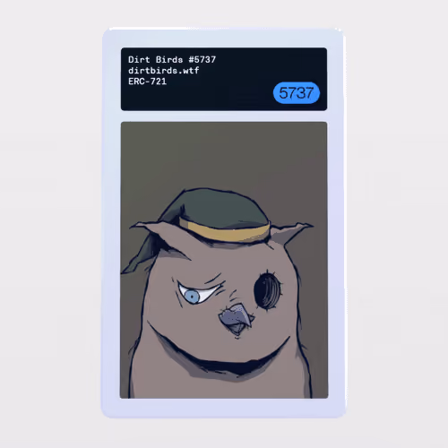Minter Token - dirtbirds.wtf #5737