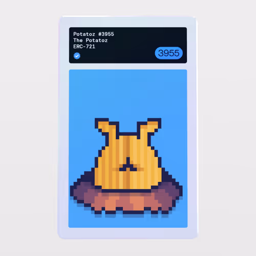 Minter Token - The Potatoz #3955