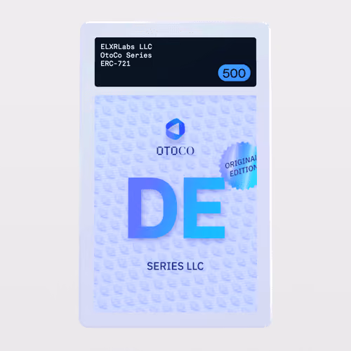Minter Token - OtoCo Series #500