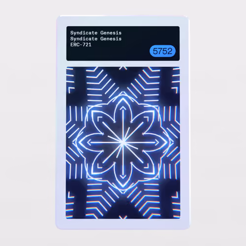 Minter Token - Syndicate Genesis #5752
