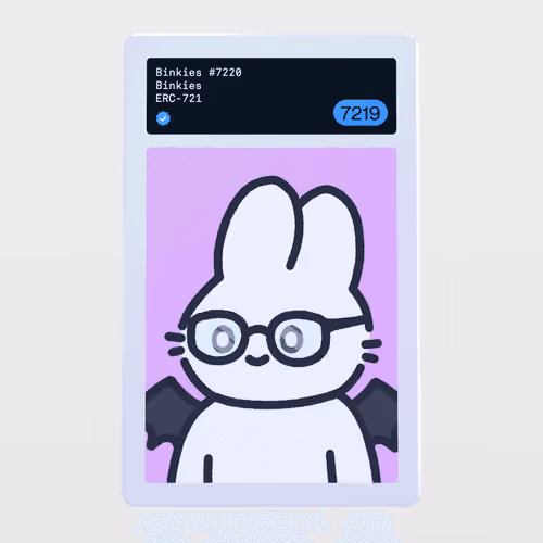 Minter Token - Binkies #7219