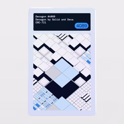 Minter Token - Decagon by Golid and Deca #4089