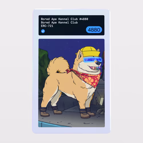 Minter Token - Bored Ape Kennel Club #4880