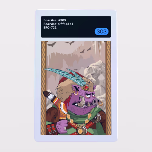 Minter Token - BoarWar Official #303