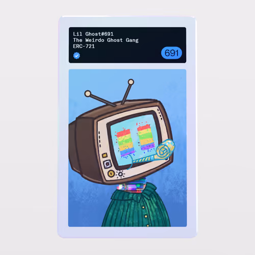 Minter Token - The Weirdo Ghost Gang #691