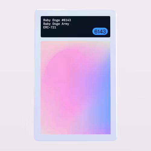 Minter Token - Baby Doge Army #6143