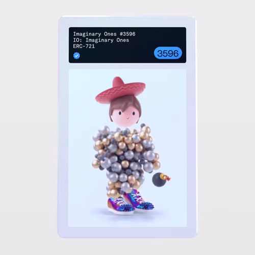 Minter Token - IO: Imaginary Ones #3596