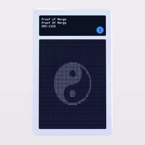 Minter Token - Proof Of Merge #1