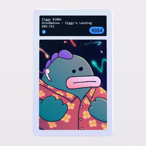 Minter Token - DinoBabies - Ziggy's Landing #1684