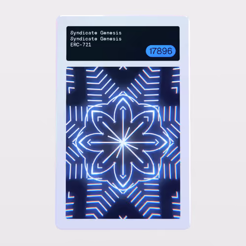 Minter Token - Syndicate Genesis #17896
