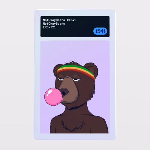 Minter Token - NotOkayBears #1541
