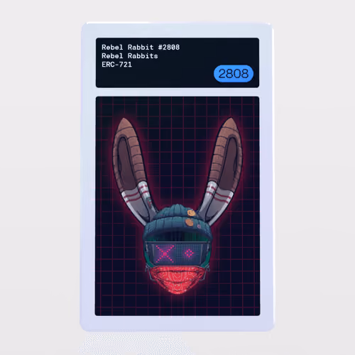 Minter Token - Rebel Rabbits #2808
