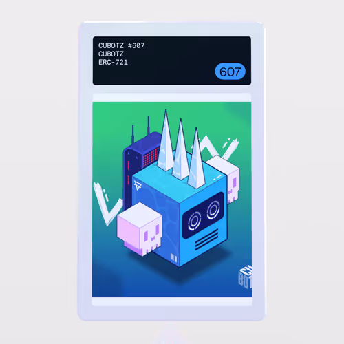 Minter Token - CUBOTZ #607