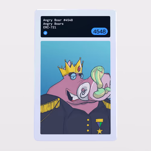 Minter Token - Angry Boars #4548