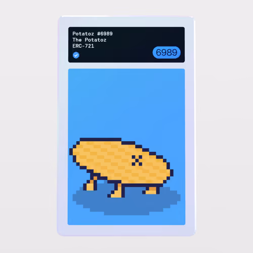 Minter Token - The Potatoz #6989