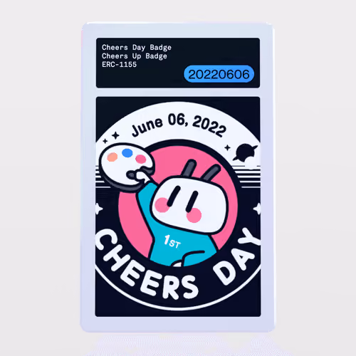Minter Token - Cheers Up Badge #20220606