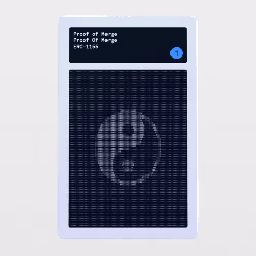 Minter Token - Proof Of Merge #1