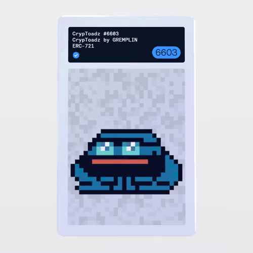 Minter Token - CrypToadz by GREMPLIN #6603