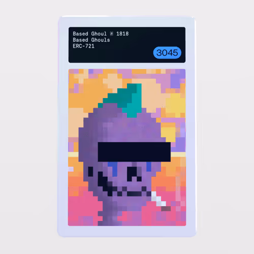 Minter Token - Based Ghouls #3045