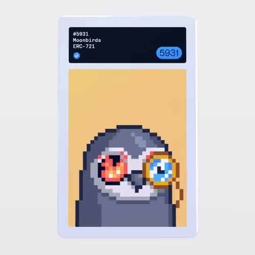 Minter Token - Moonbirds #5931