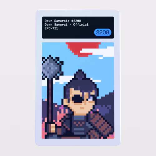 Minter Token - Dawn Samurai - Official #2208