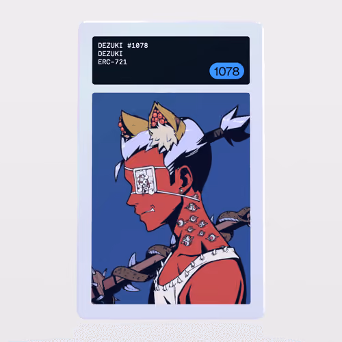 Minter Token - DEZUKI #1078