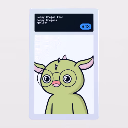 Minter Token - Derpy Dragons #943