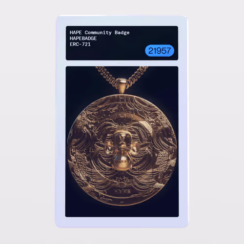 Minter Token - HAPEBADGE #21957