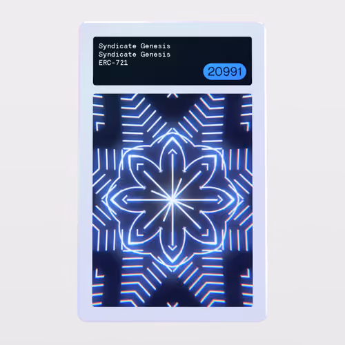 Minter Token - Syndicate Genesis #20991