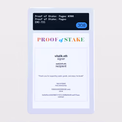 Minter Token - Proof of Stake: Pages #308
