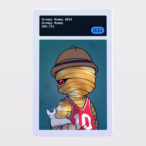 Minter Token - Grumpy Mummy #833