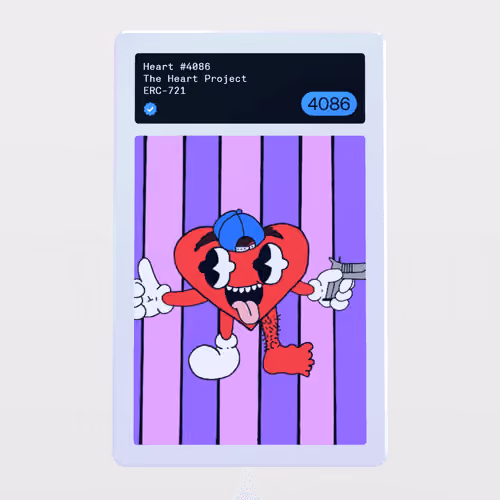 Minter Token - The Heart Project #4086