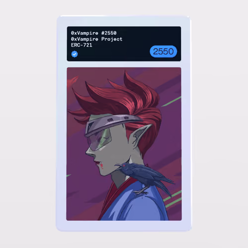 Minter Token - 0xVampire Project #2550
