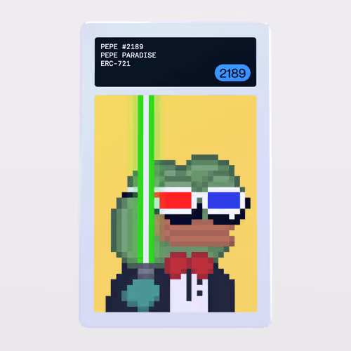 Minter Token - PEPE PARADISE #2189