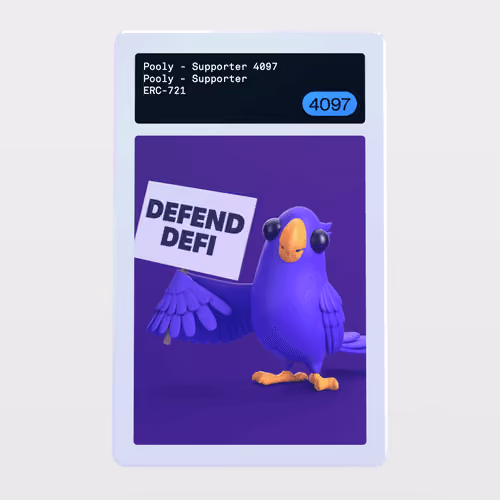 Minter Token - Pooly - Supporter #4097