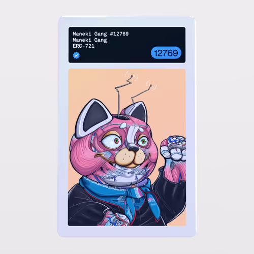 Minter Token - Maneki Gang #12769