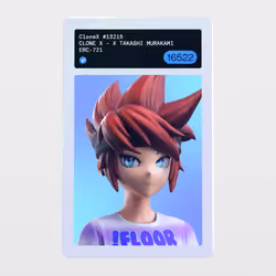 Minter Token - CLONE X - X TAKASHI MURAKAMI #16522