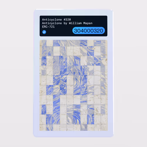 Minter Token - Anticyclone by William Mapan #304000320