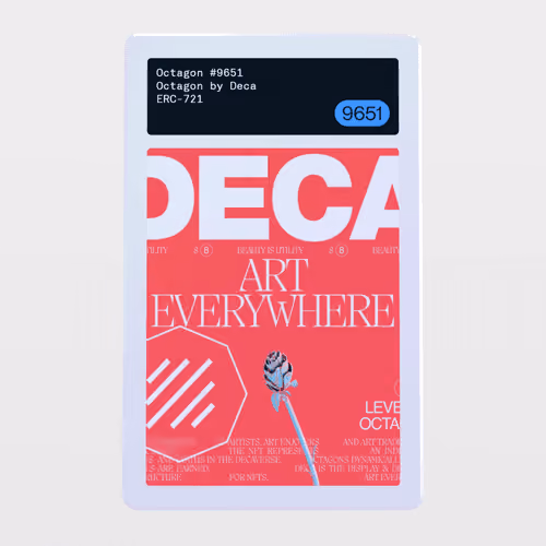 Minter Token - Octagon by Deca #9651