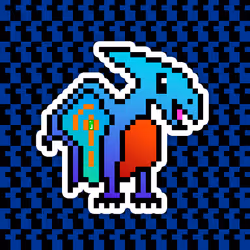 PixelSaurus Air #0727 [Rare]