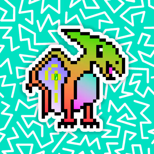 PixelSaurus Air #0901 [Rare]