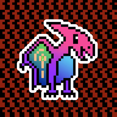 PixelSaurus Air #0183 [Rare]