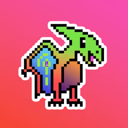 PixelSaurus Air #0152 [Rare]