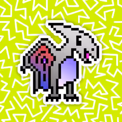 PixelSaurus Air #0539 [Rare]